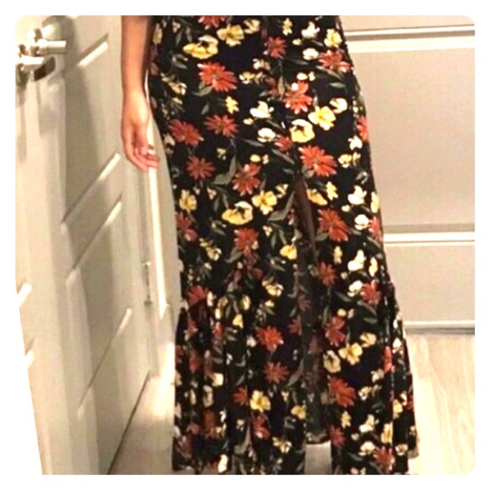 🔥Skirt, floral long skirt